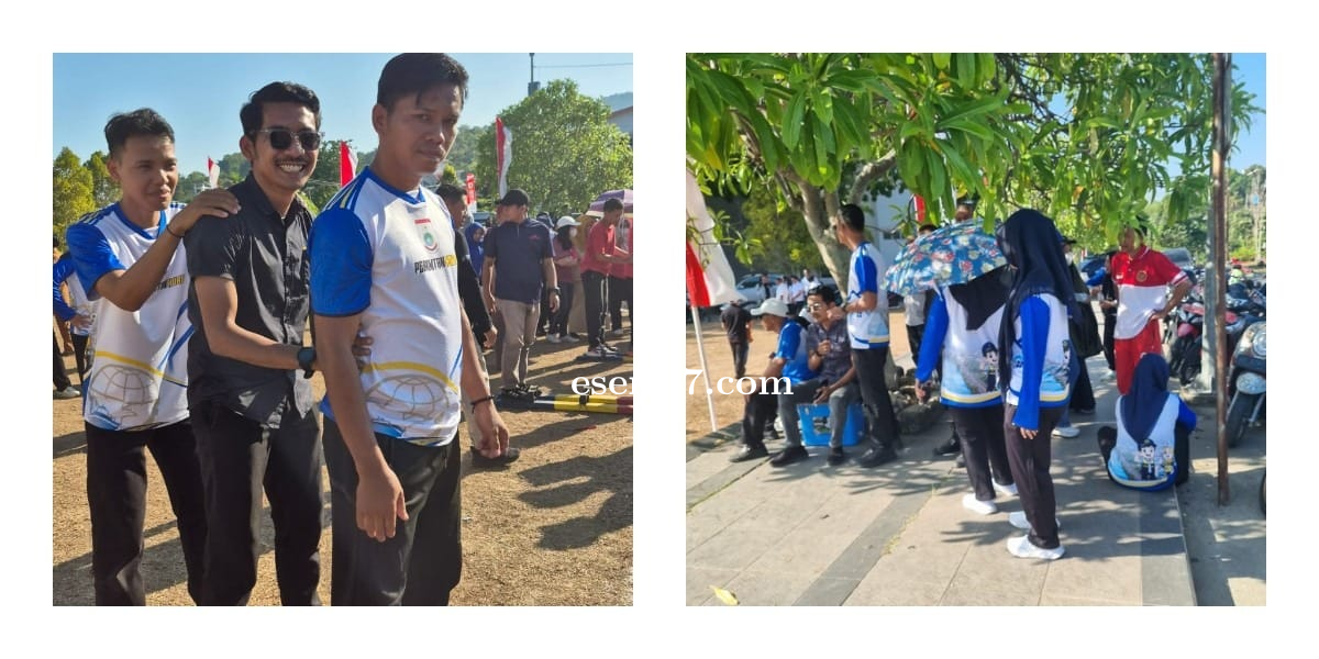 Disperkimtanhub Sulbar Raih Juara III Lomba Terompa Putra pada Pekan Kemerdekaan HUT ke-81 RI