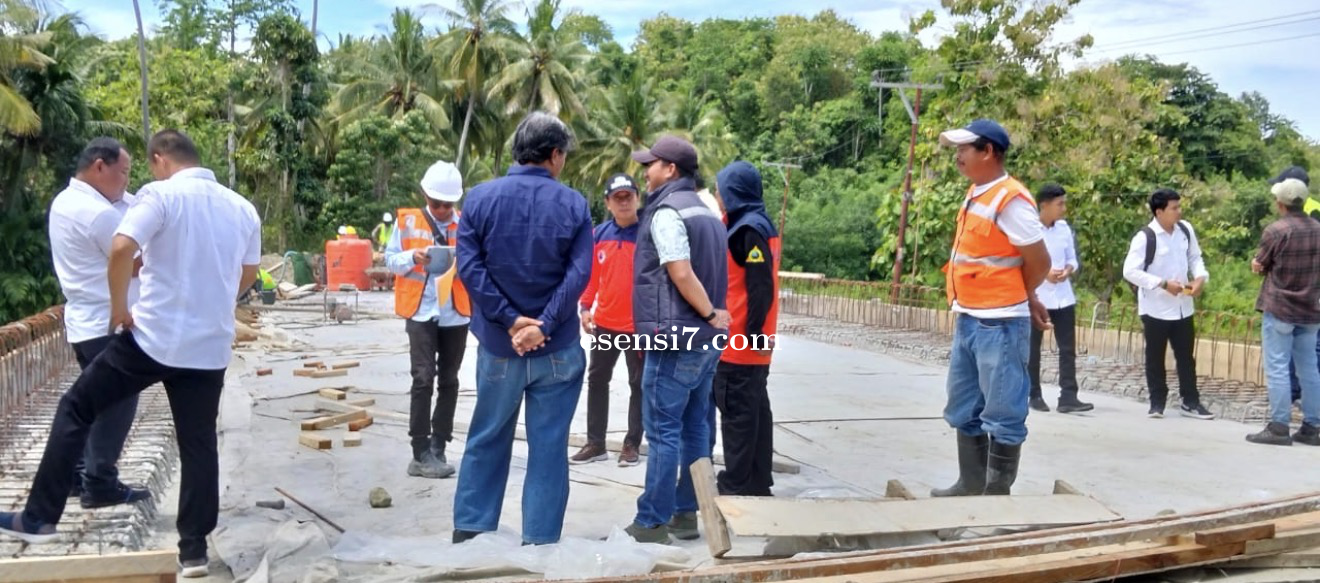 BPBD Sulbar Dampingi Tim Monev Bapperida dan Inspektorat Provinsi Tinjau Kegiatan Hibah Rehabilitasi