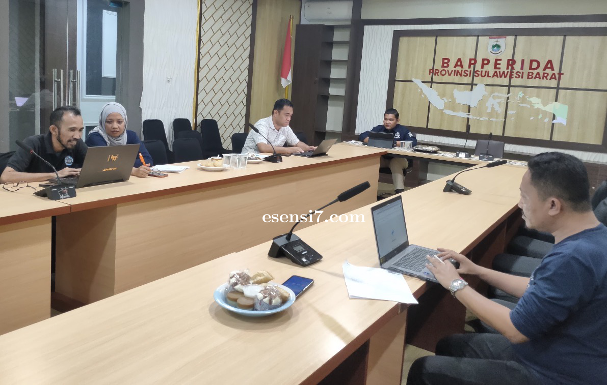 Penilaian IPKD 2024: Bapperida Sulbar Audit Pengelolaan Keuangan Enam Kabupaten